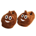 Emoji Slippers - Smiley Poop