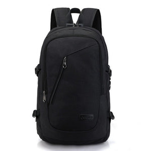 Anti Theft Backpack With USB Charging Port