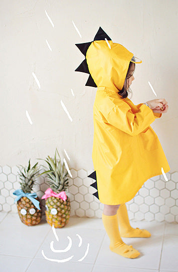 Cute Dinosaur Waterproof Raincoat